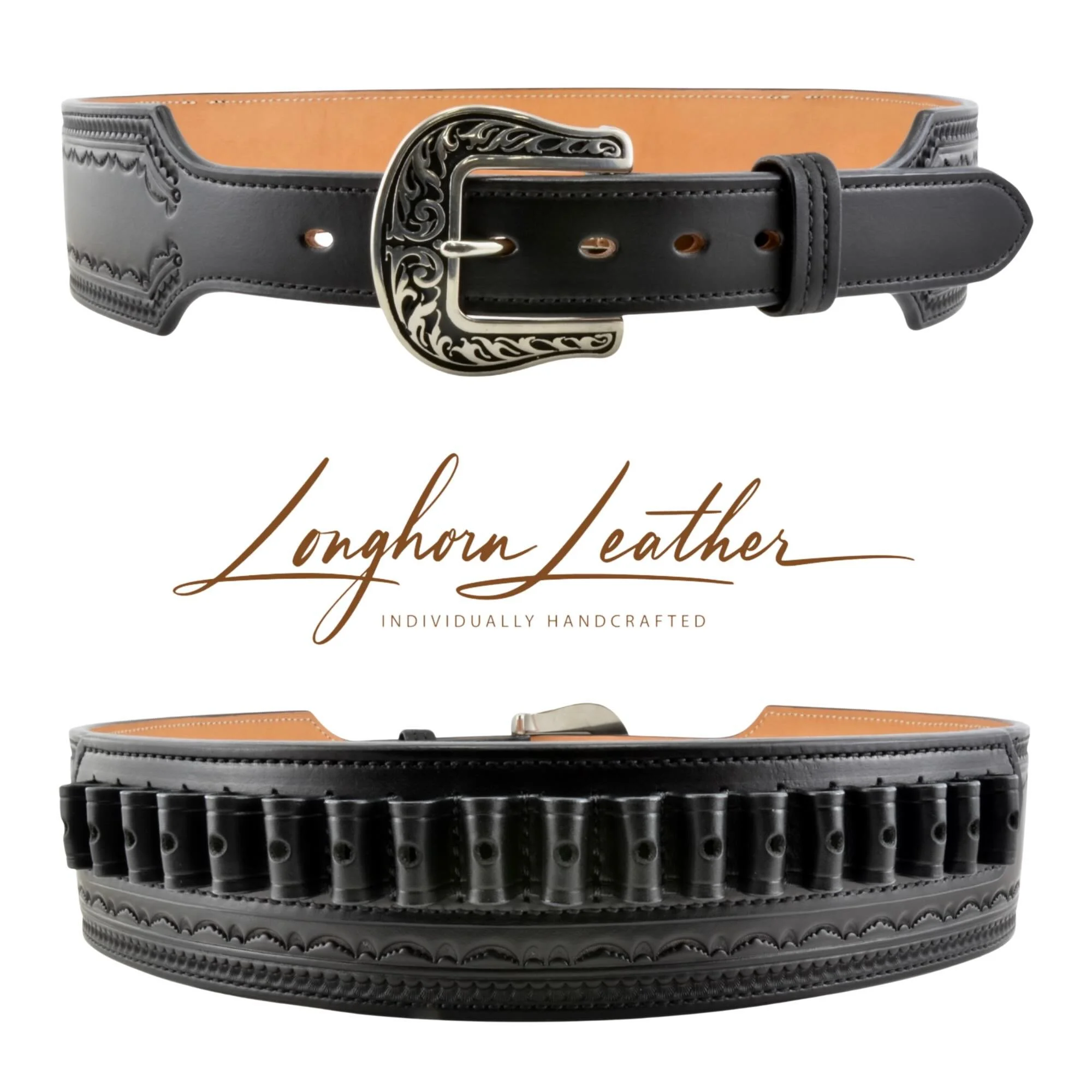 Custom+leather+western+gun+